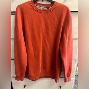Burnt Orange Izod sweatshirt, super comfy, like new condition, size M